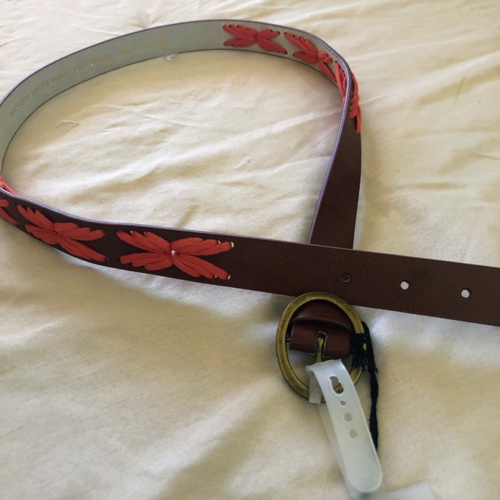 NWT- Lodis Laced Leather Belt